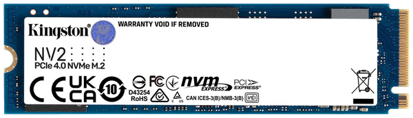 Kingston NV2 500GB PCIe 4.0 NVMe M.2
