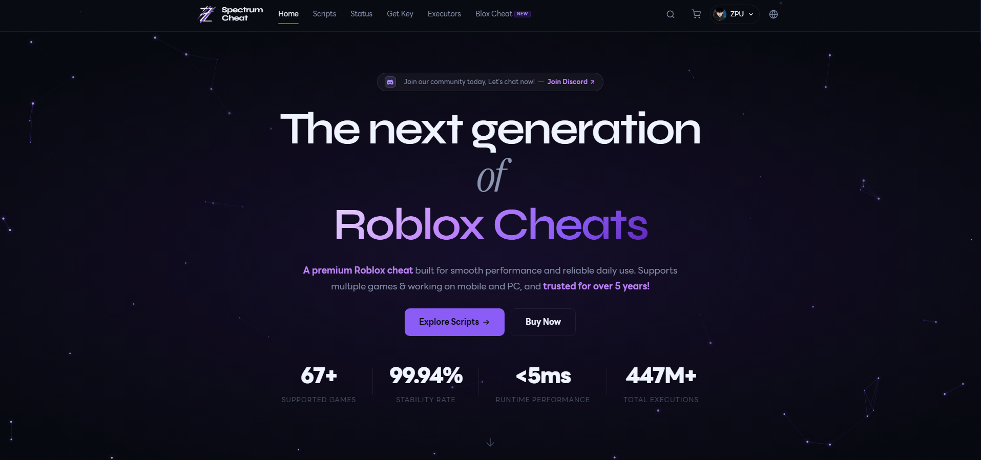 Spectrum Cheat