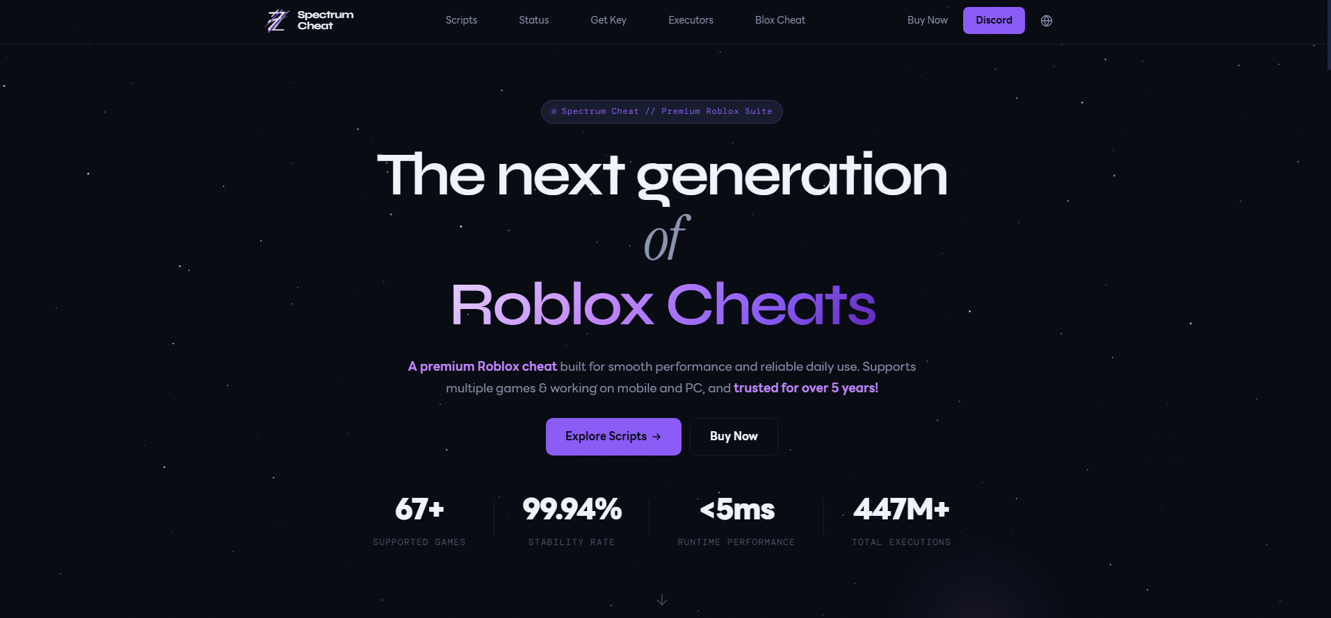 Spectrum Cheat